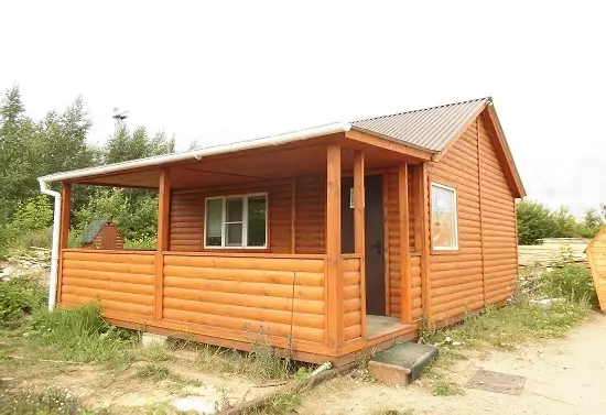 Модульный дом р-р 5x4,8 с террасой р-р 5x2 "МОДУЛЬ"