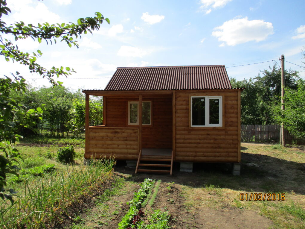 Садовый дом р-р 5x6,8 "Загородный", арт. 300