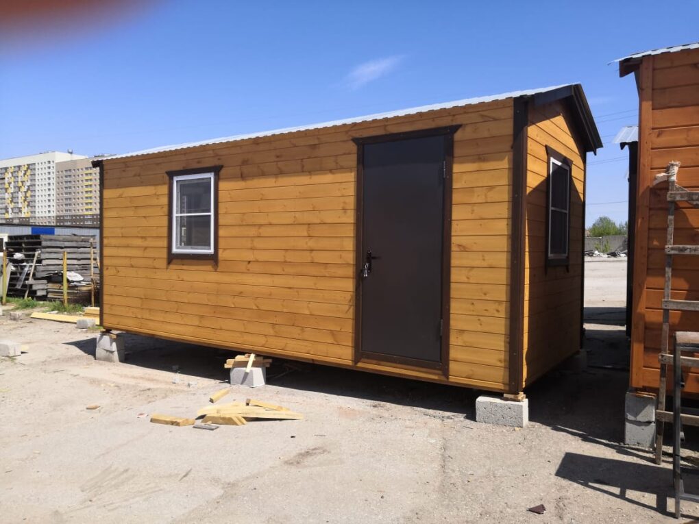 Бытовка р-р 6x2,45 "Зима на все 100", арт. 003